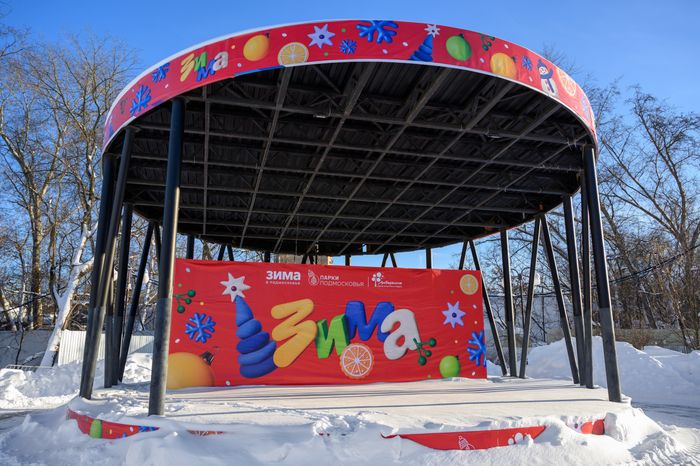 Люберецкий центральный парк культуры и отдыха зимой