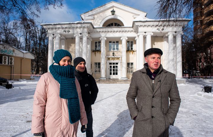 Зимние виды города Жуковский