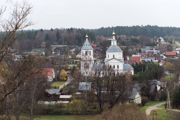 Виды города Верея