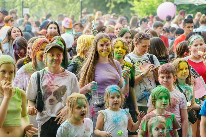 День защиты детей в Центральном парке культуры и отдыха в Люберцах