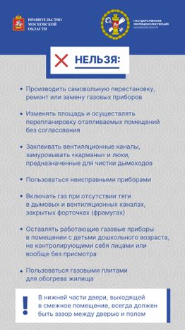 Основные правила использования газа в быту