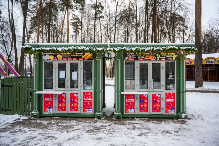 Раменский городской парк в новогодние праздники