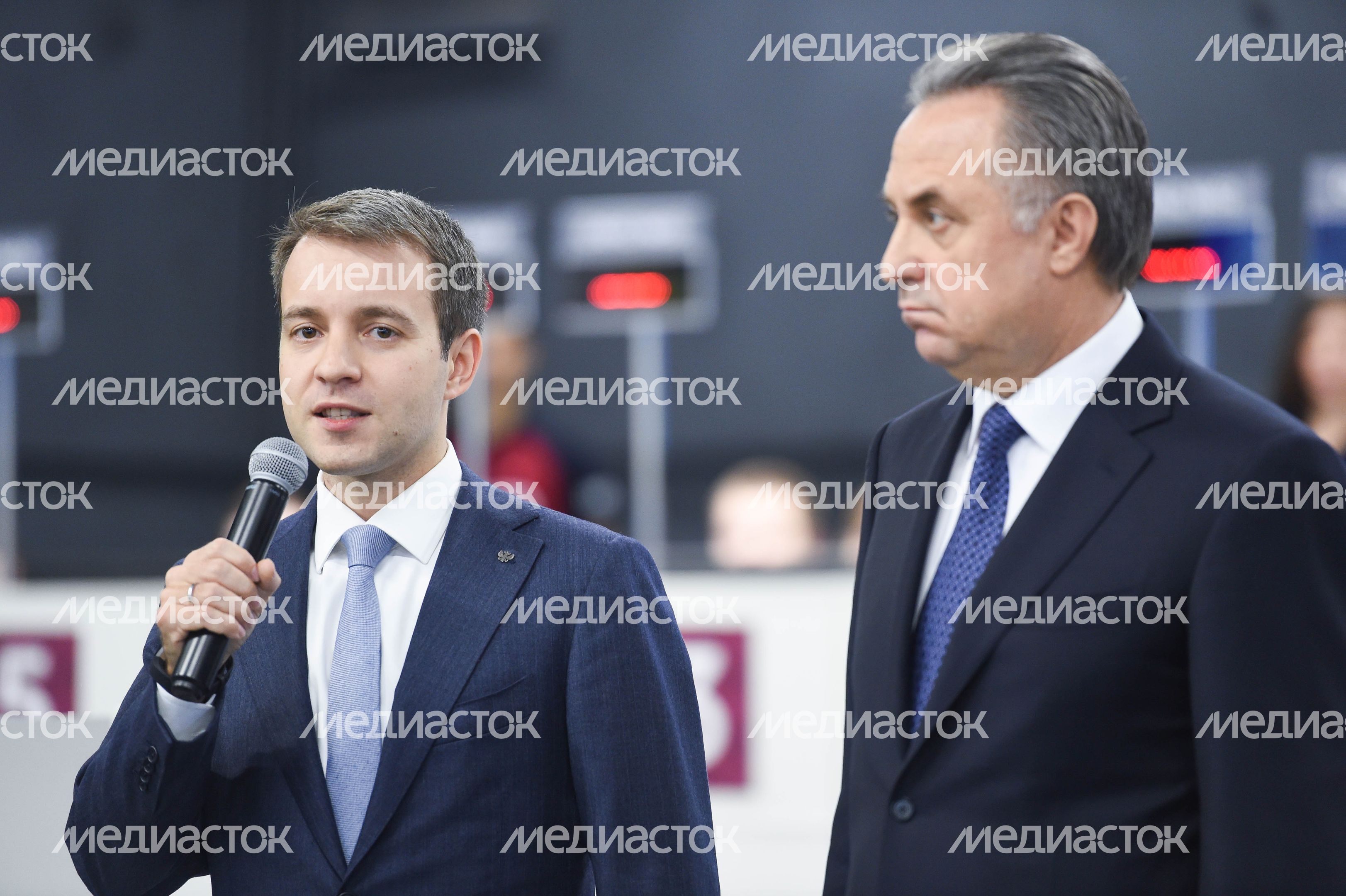 Открытие центра регистрации и выдачи паспортов болельщиков ЧМ‑2018 в Москве