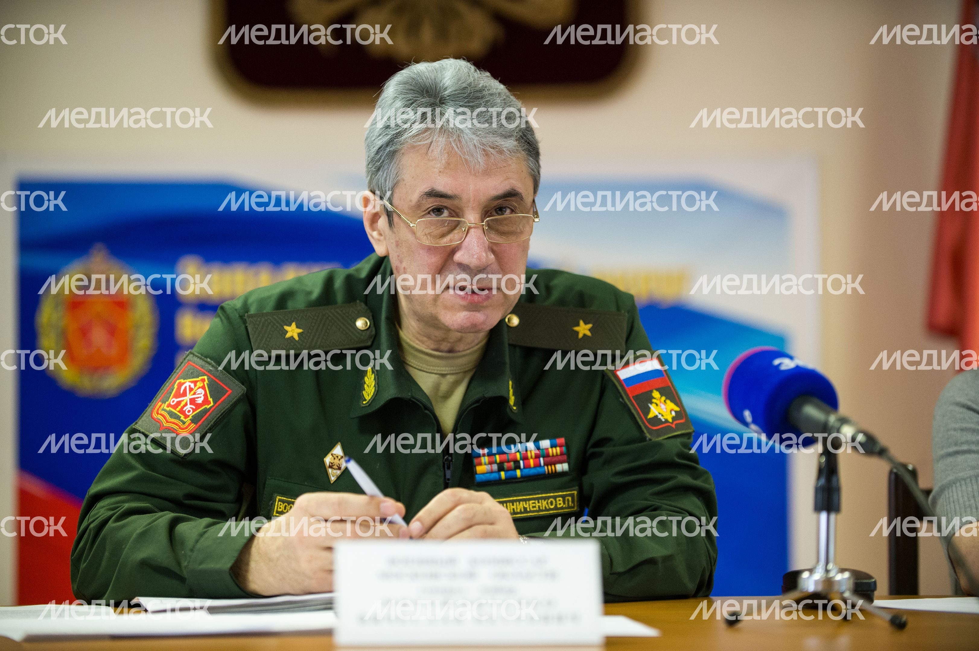 Пресс-конференция посвященная началу весеннего призыва