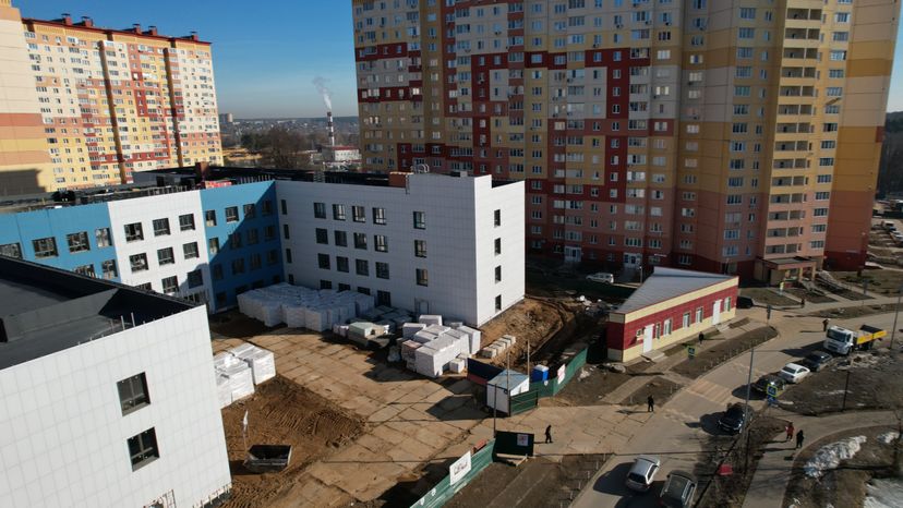 Строительство школы на 1100 мест в ЖК "Новые Островцы"