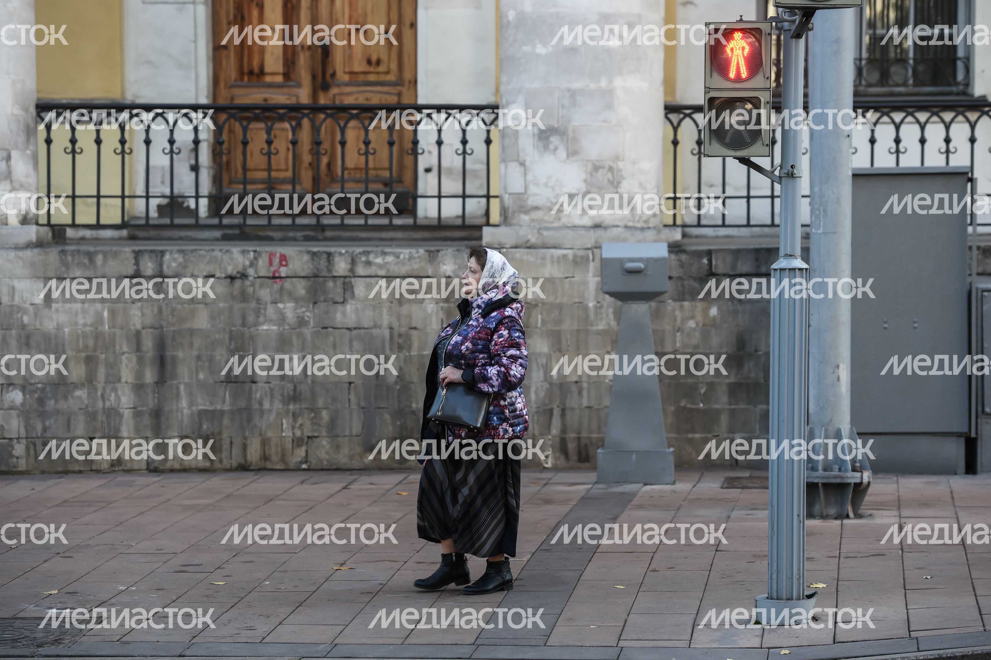 Пенсионеры в Москве