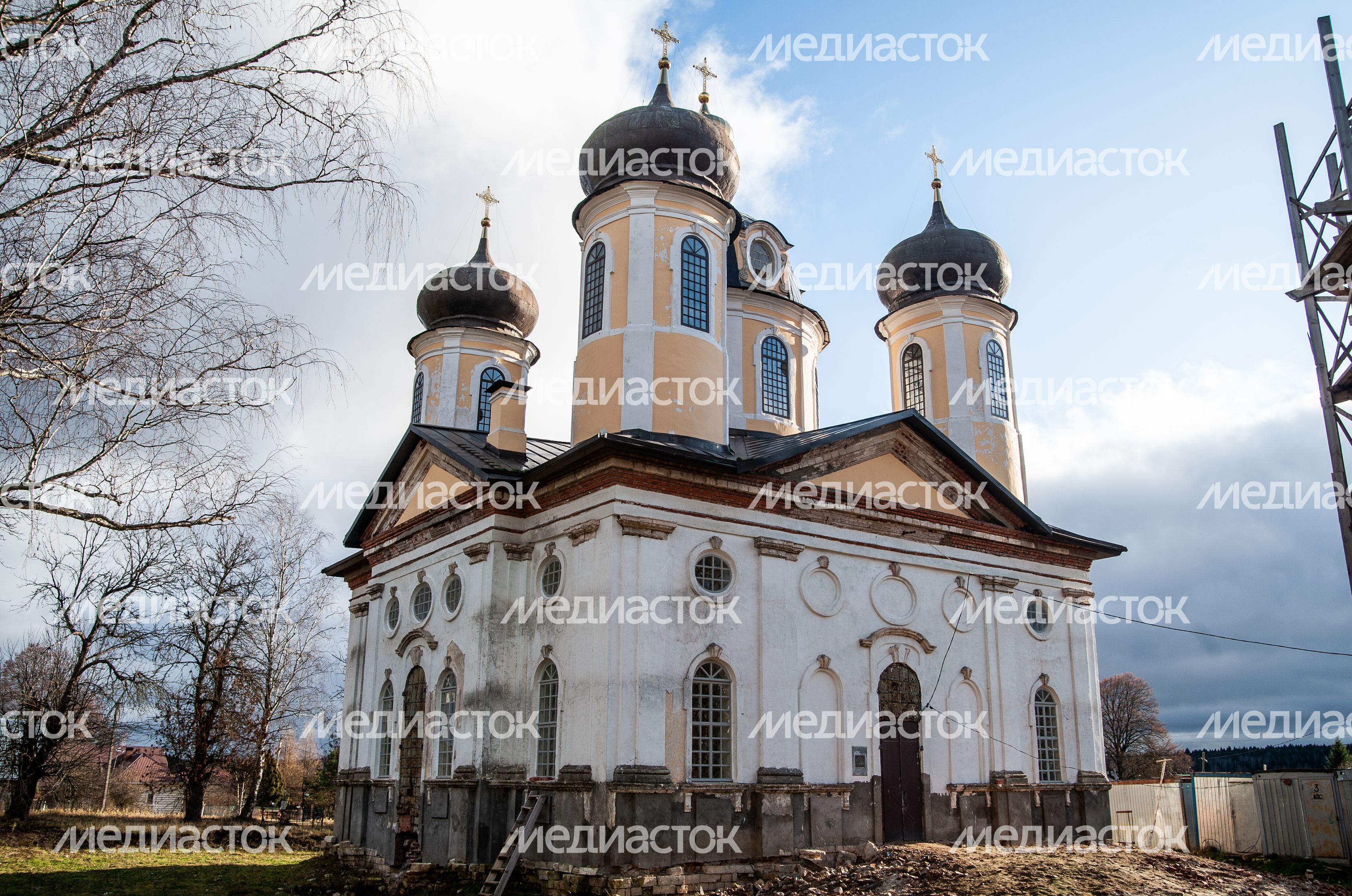 Церковь Преображения Господня в деревне Спасс-Косицы