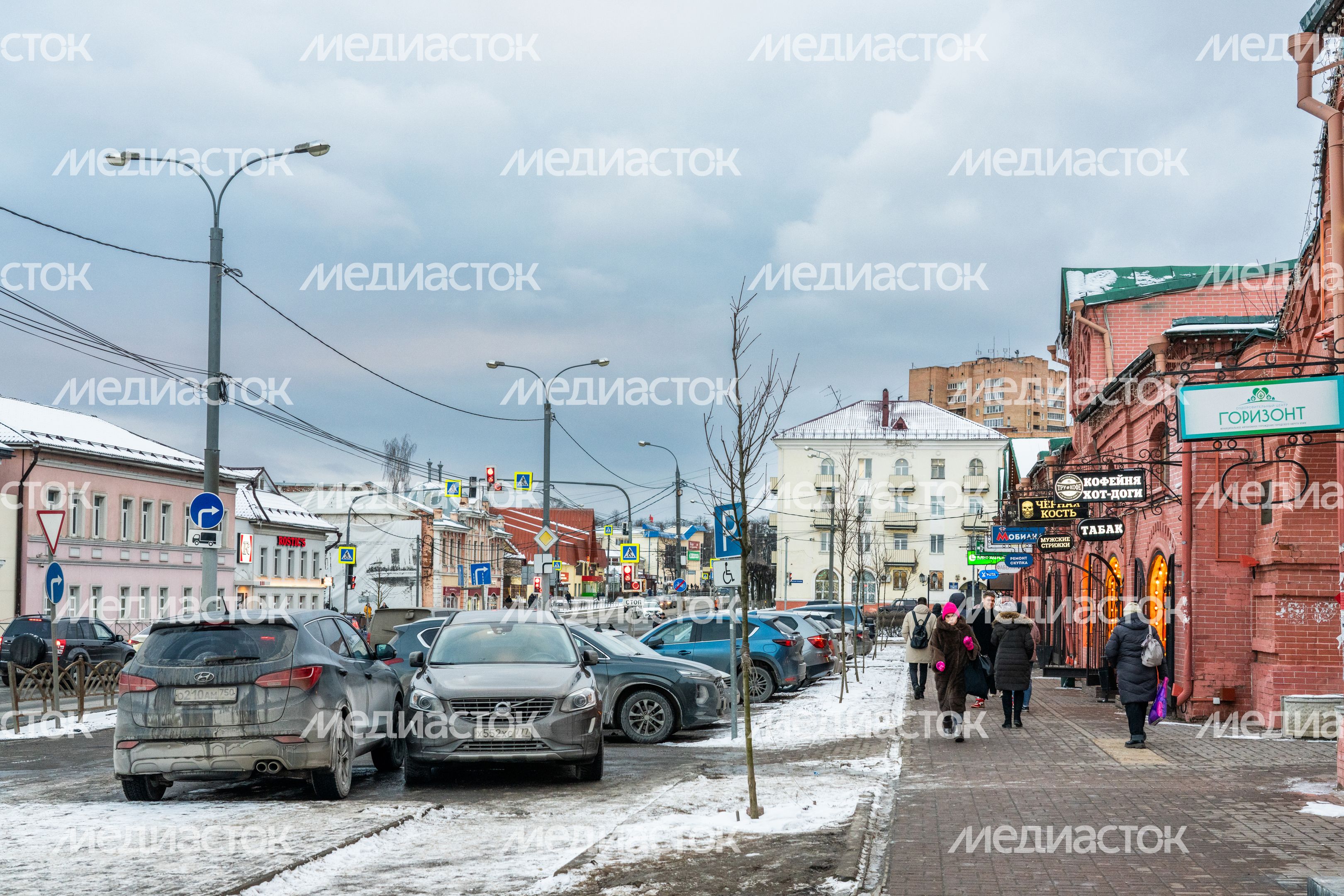 Торговые ряды в городе Клин Торговые ряды в городе Клин