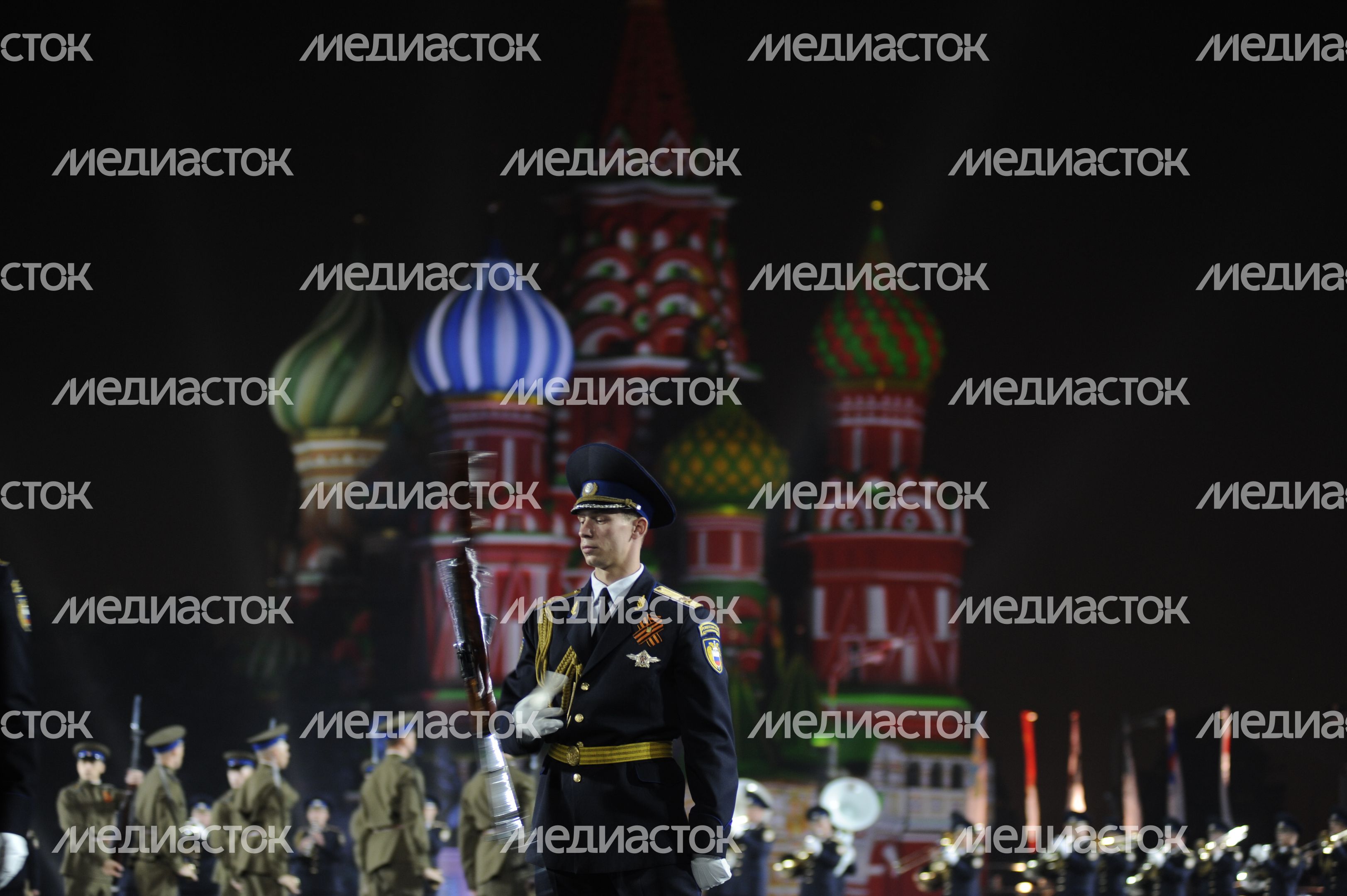 Фестиваль «Спасская башня» на Красной площади в Москве