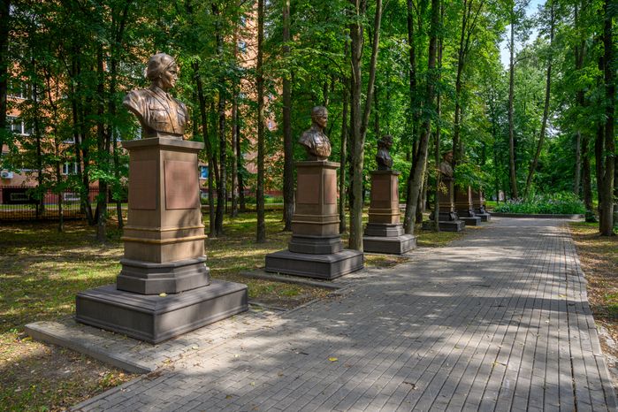 Аллея Героев Отечества в Щелково