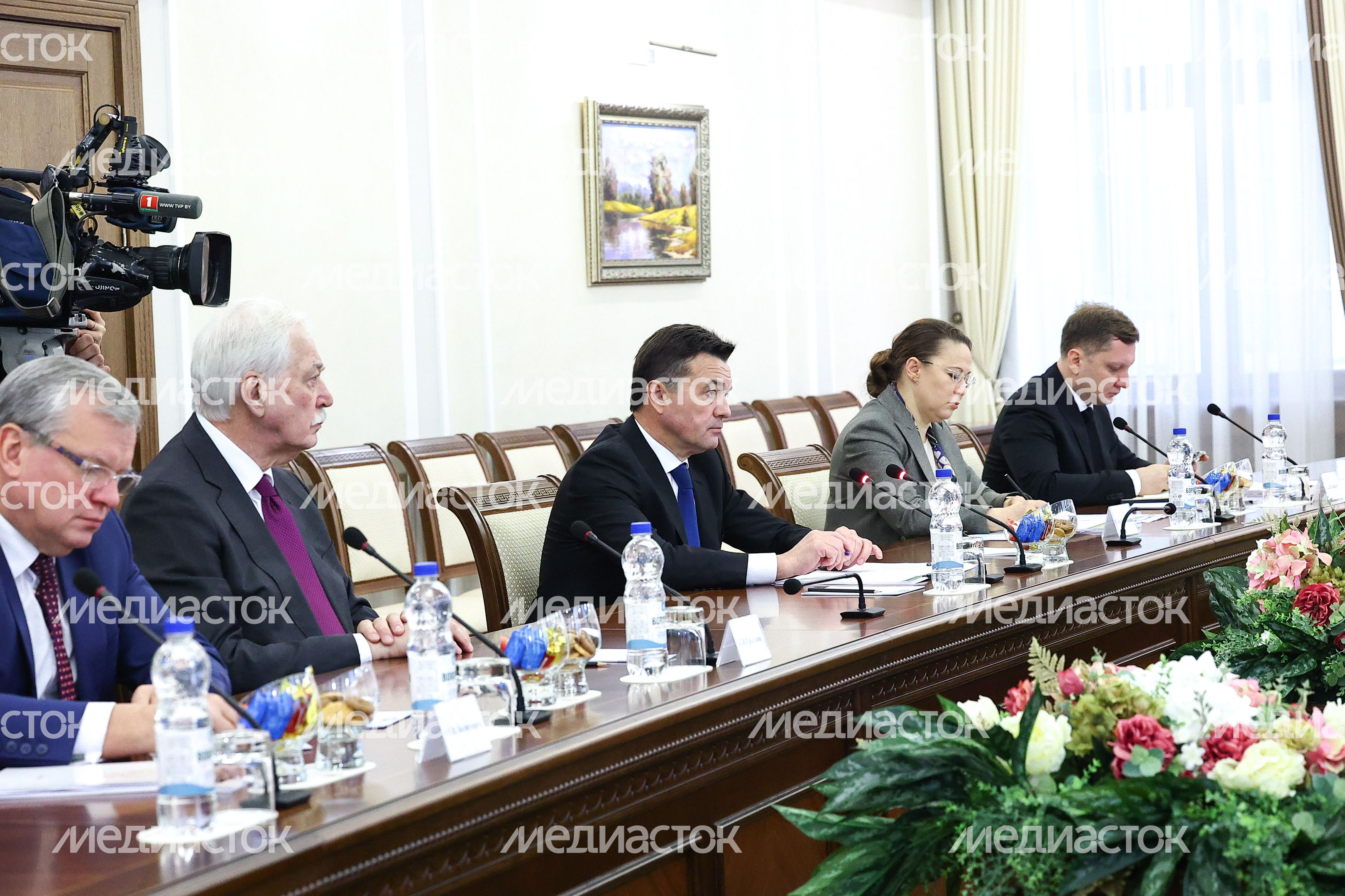 Встреча Губернатора Московской области с первым заместителем премьер-министра Республики Беларусь
