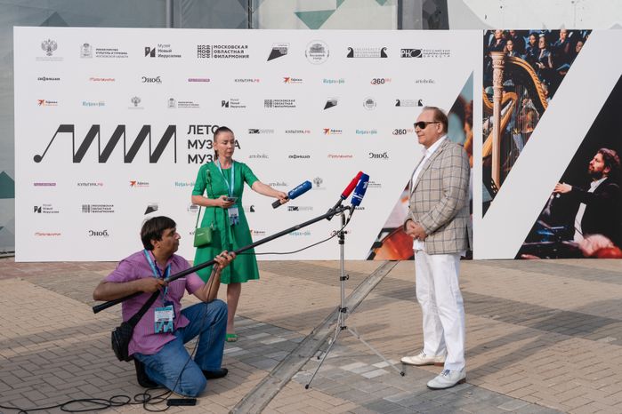 Максим Дунаевский на VII Музыкальном фестивале «Лето. Музыка. Музей» в Истре