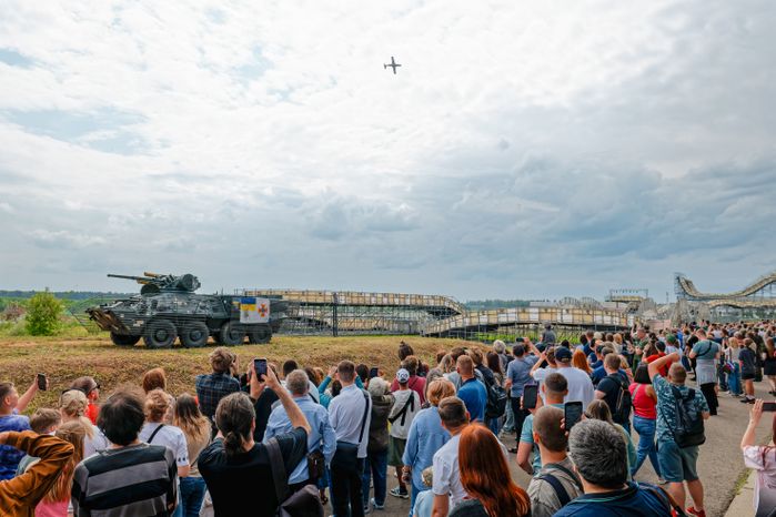Реконструкция современных боевых действий в парке «Патриот» Одинцовского округа