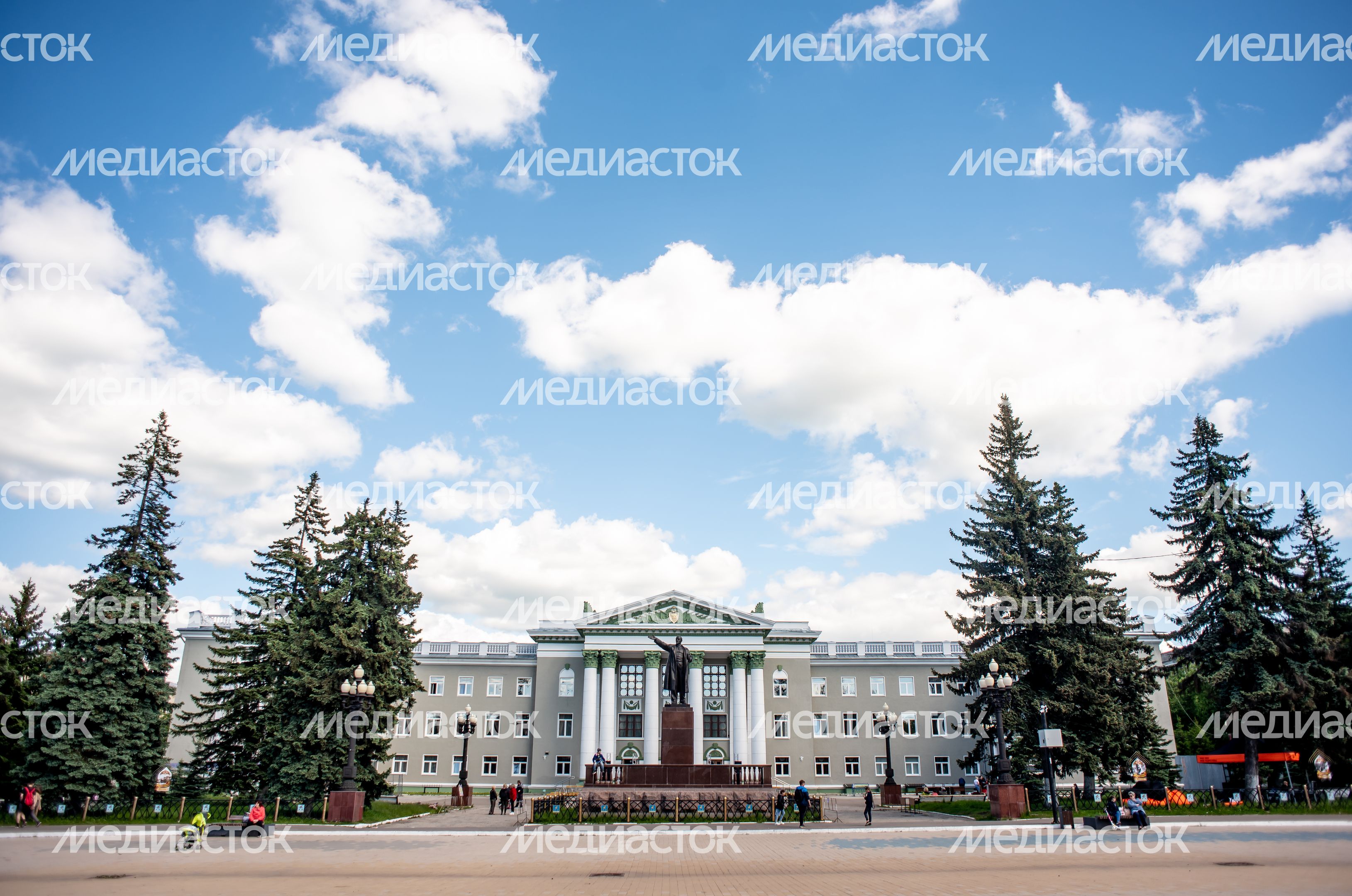 Летние виды города Ступино