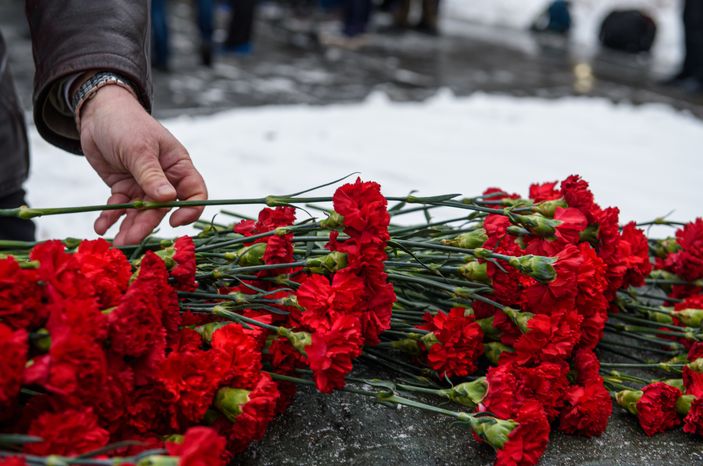 Торжественная встреча космонавтов и астронавтов 67-й длительной экспедиции на МКС