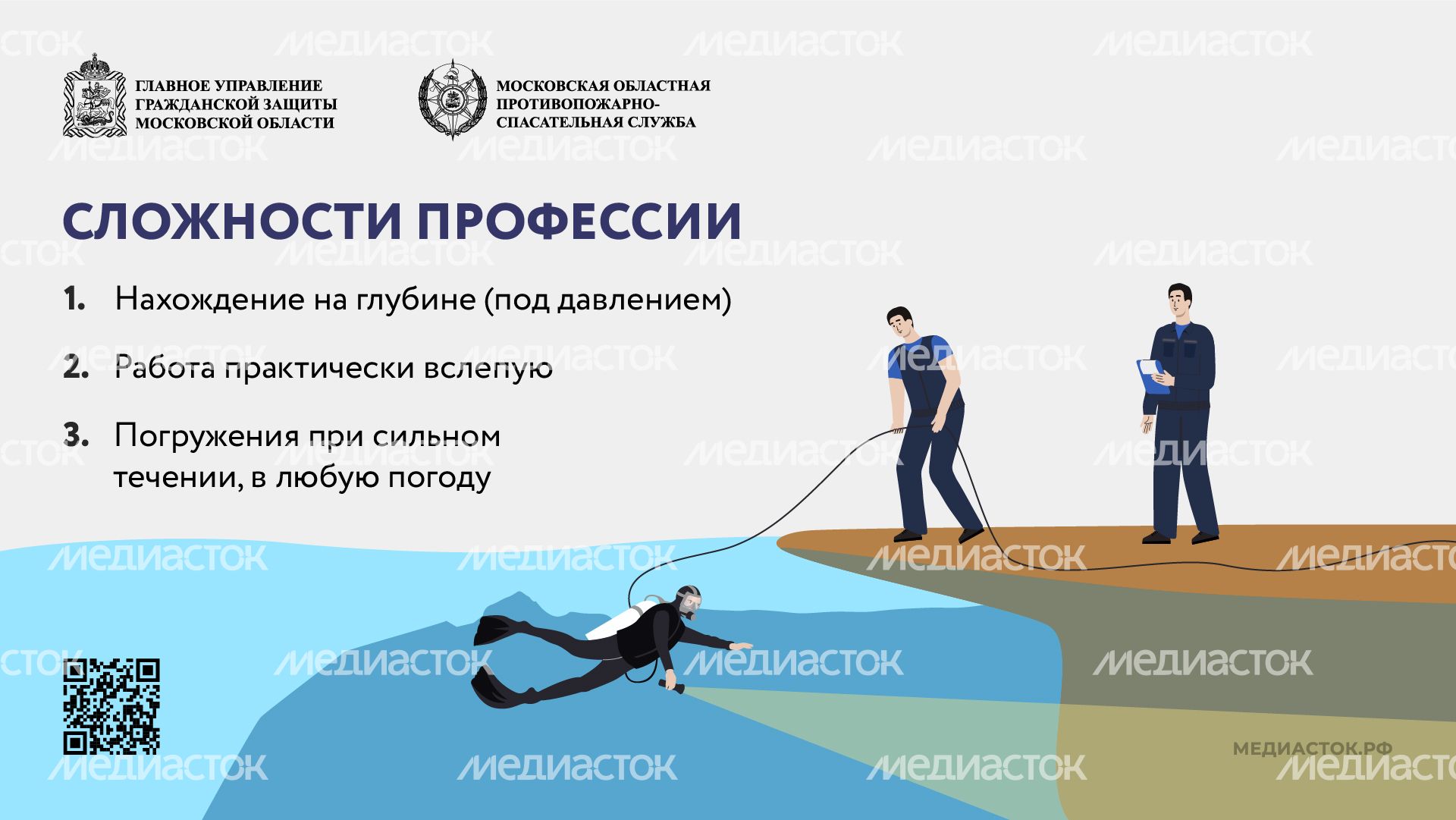 Спасатель-водолаз горизонталь 02