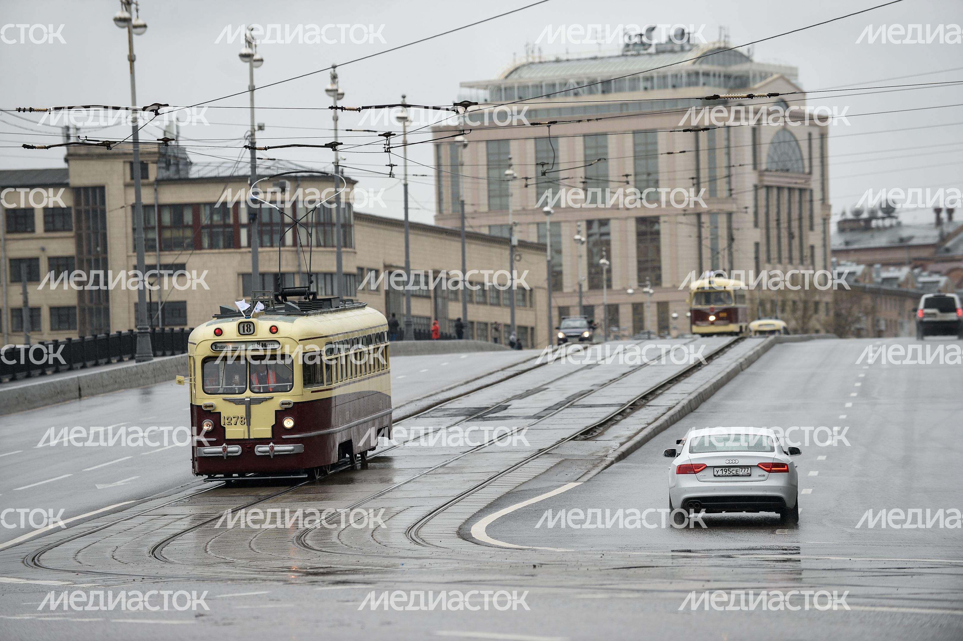 Праздник трамвая в Москве