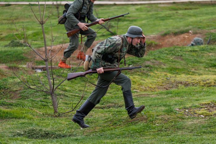 День Победы в Центральном парке «Патриот» Одинцовского округа: военно-историческая реконструкция «В логове зверя»