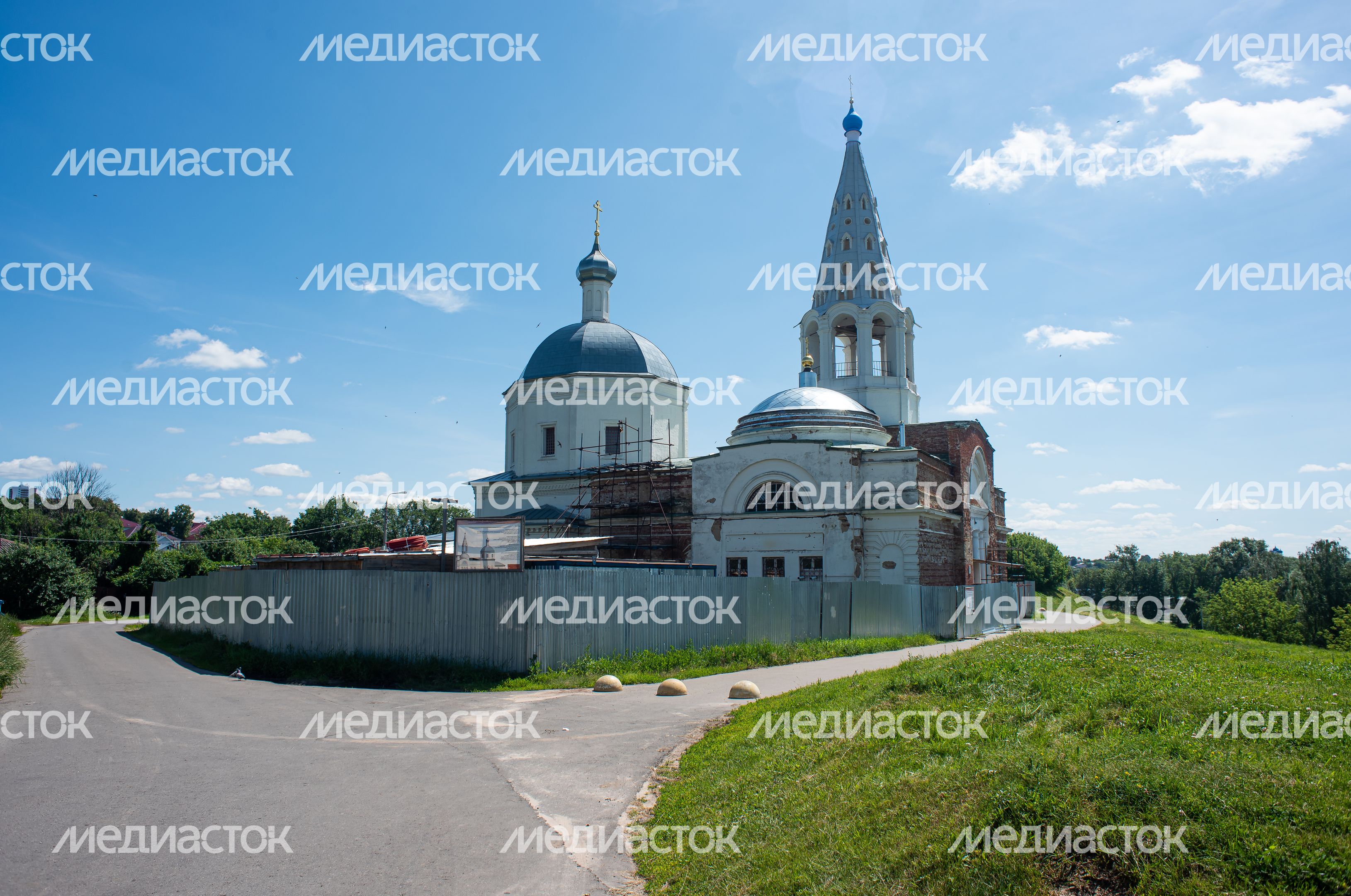 Летние виды города Серпухов