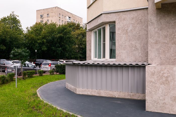 Капитальный ремонт фасада многоквартирного дома на улице Ашхабадская в Реутове