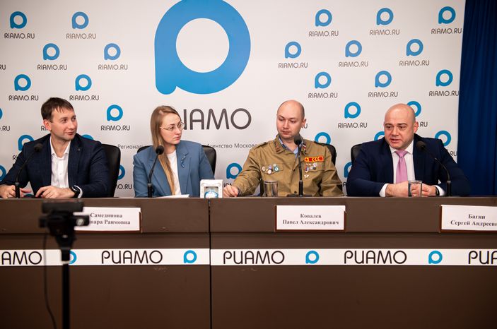 Пресс-конференция по организации «Добрых комнат» в Подмосковье
