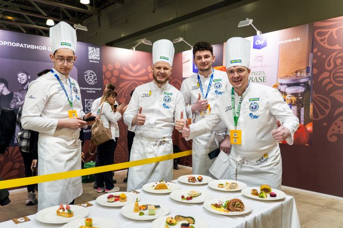 Всероссийский кулинарный чемпионат среди шеф-поваров Chef a la Russe прошел на выставке Food Expo