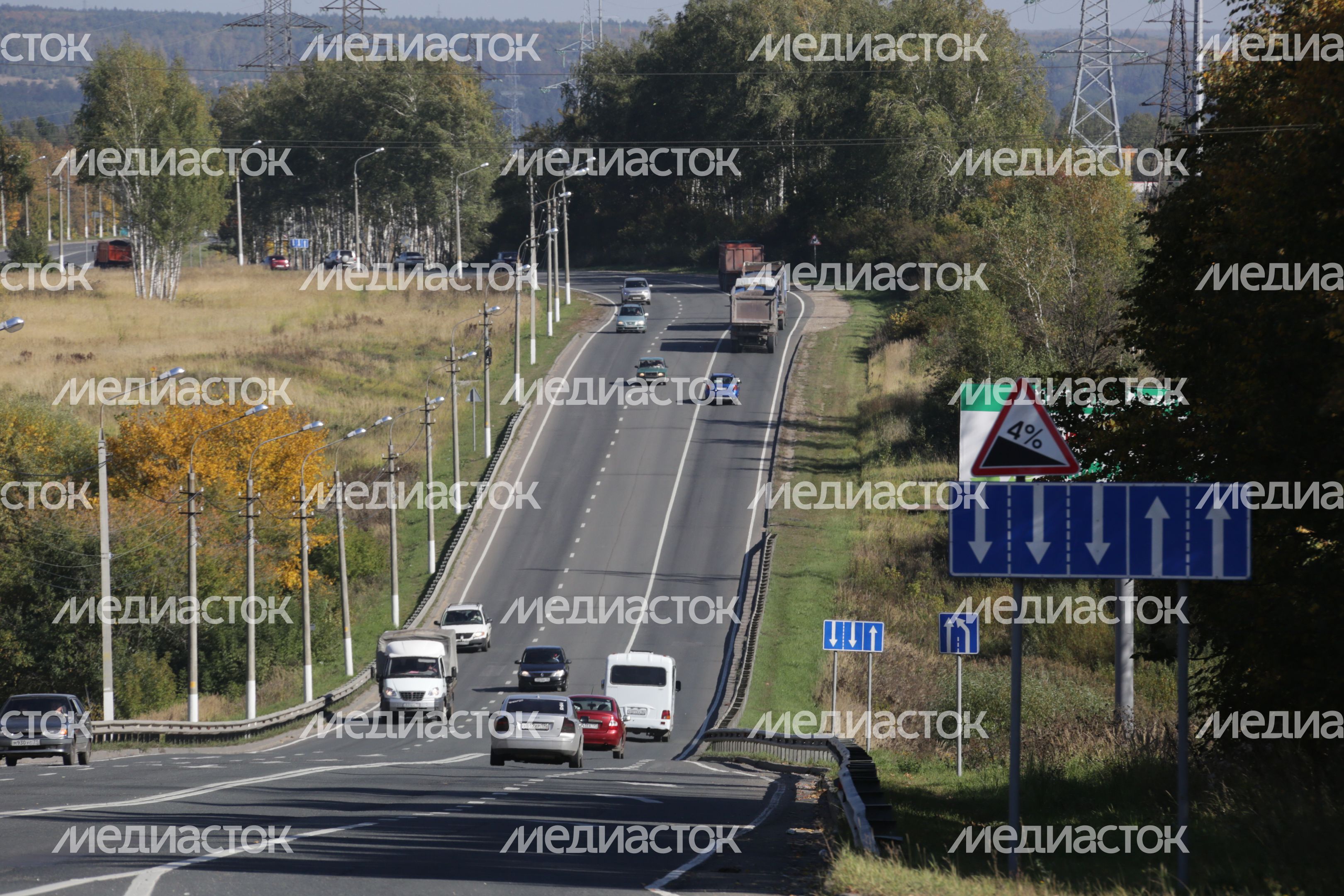 Автомобильная дорога в Каширском районе