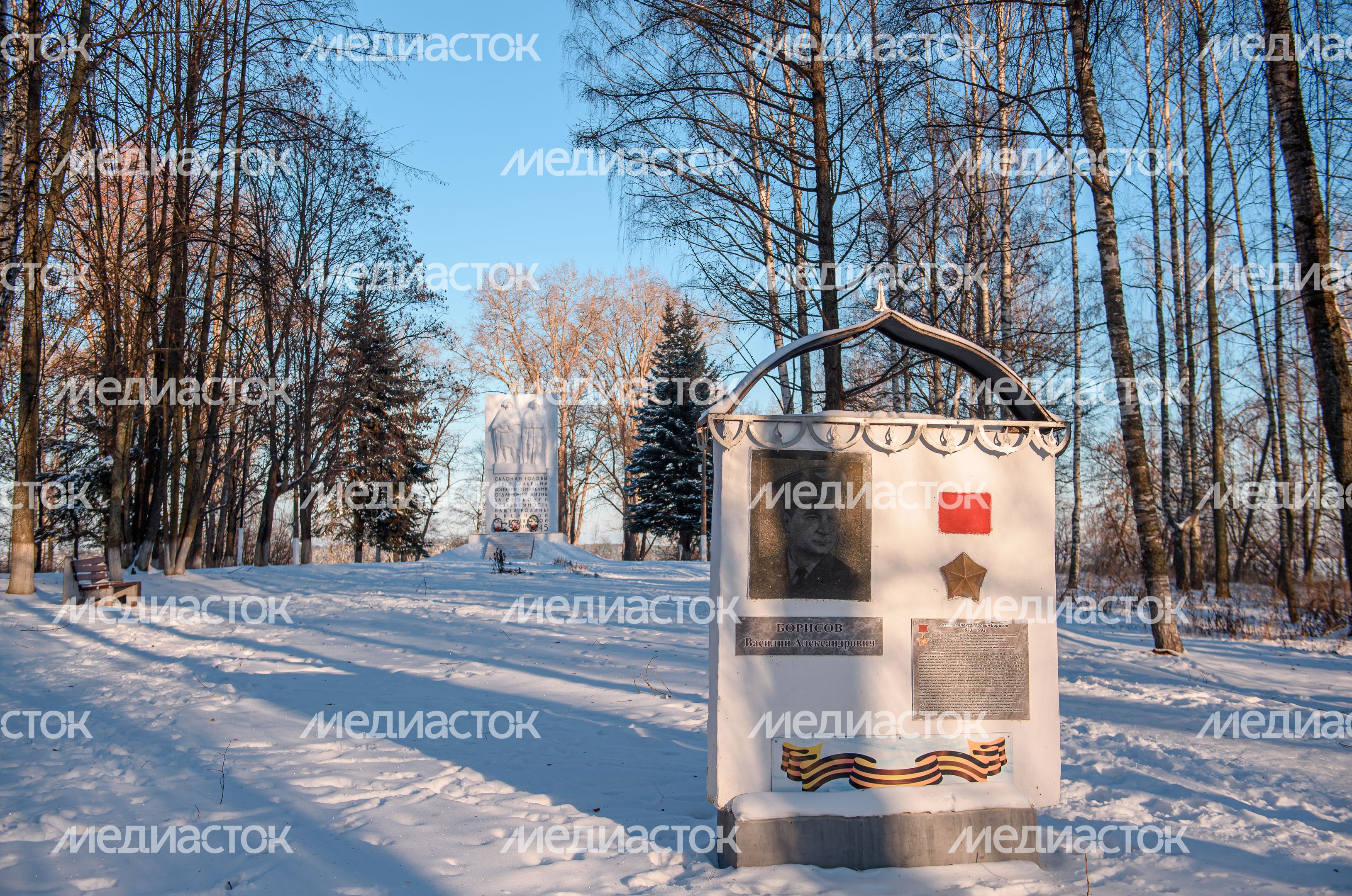 Зимние виды города Калязин