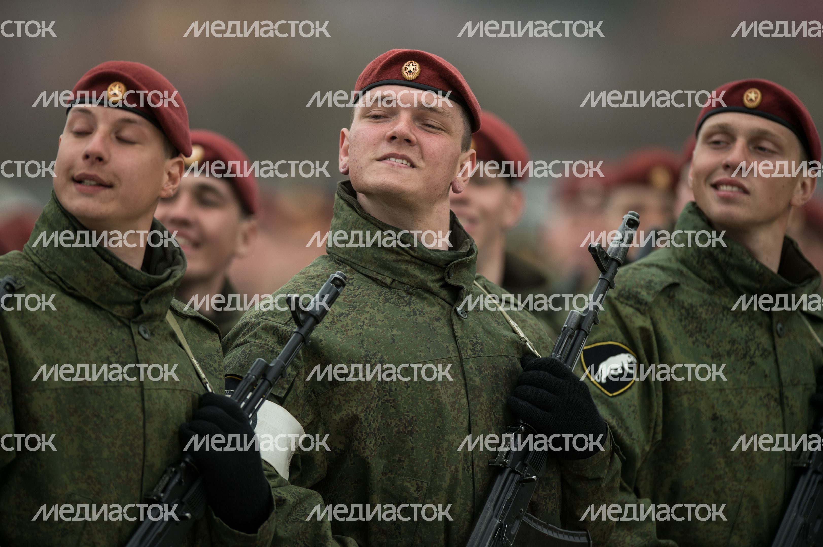 Репетиция Парада Победы в Алабино
