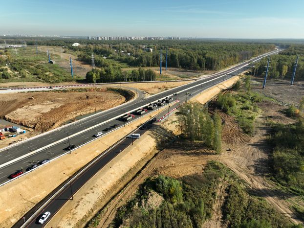 В Подмосковье запущен еще один участок Южно-Лыткаринской автодороги