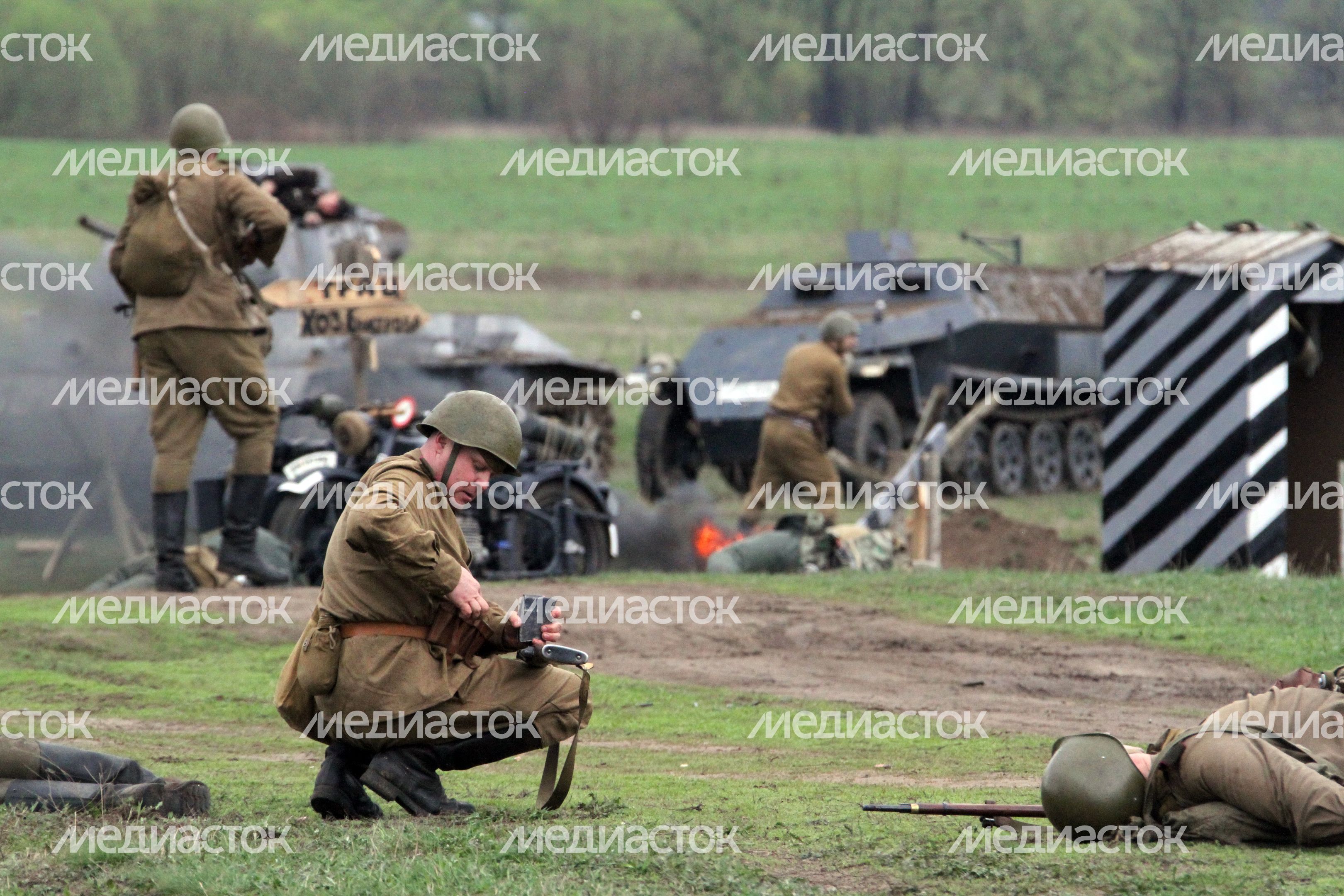 Военно-исторический фестиваль «Последний бой» в Ступино