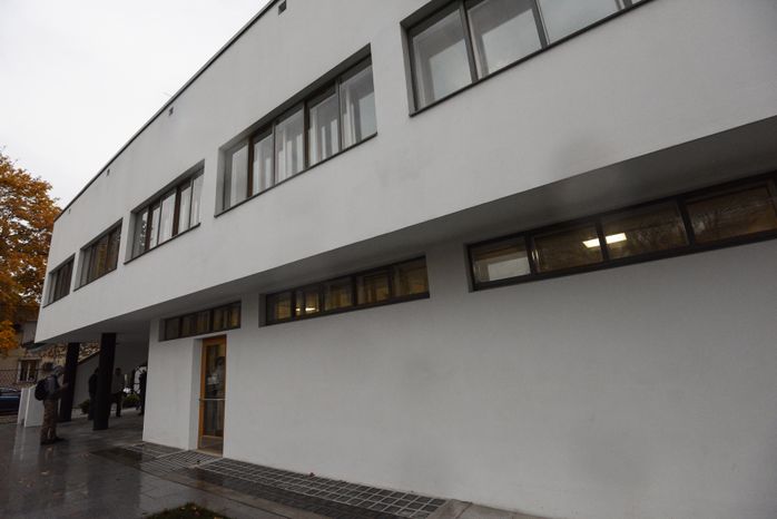 Окончание реставрации прачечной Дома Наркомфина