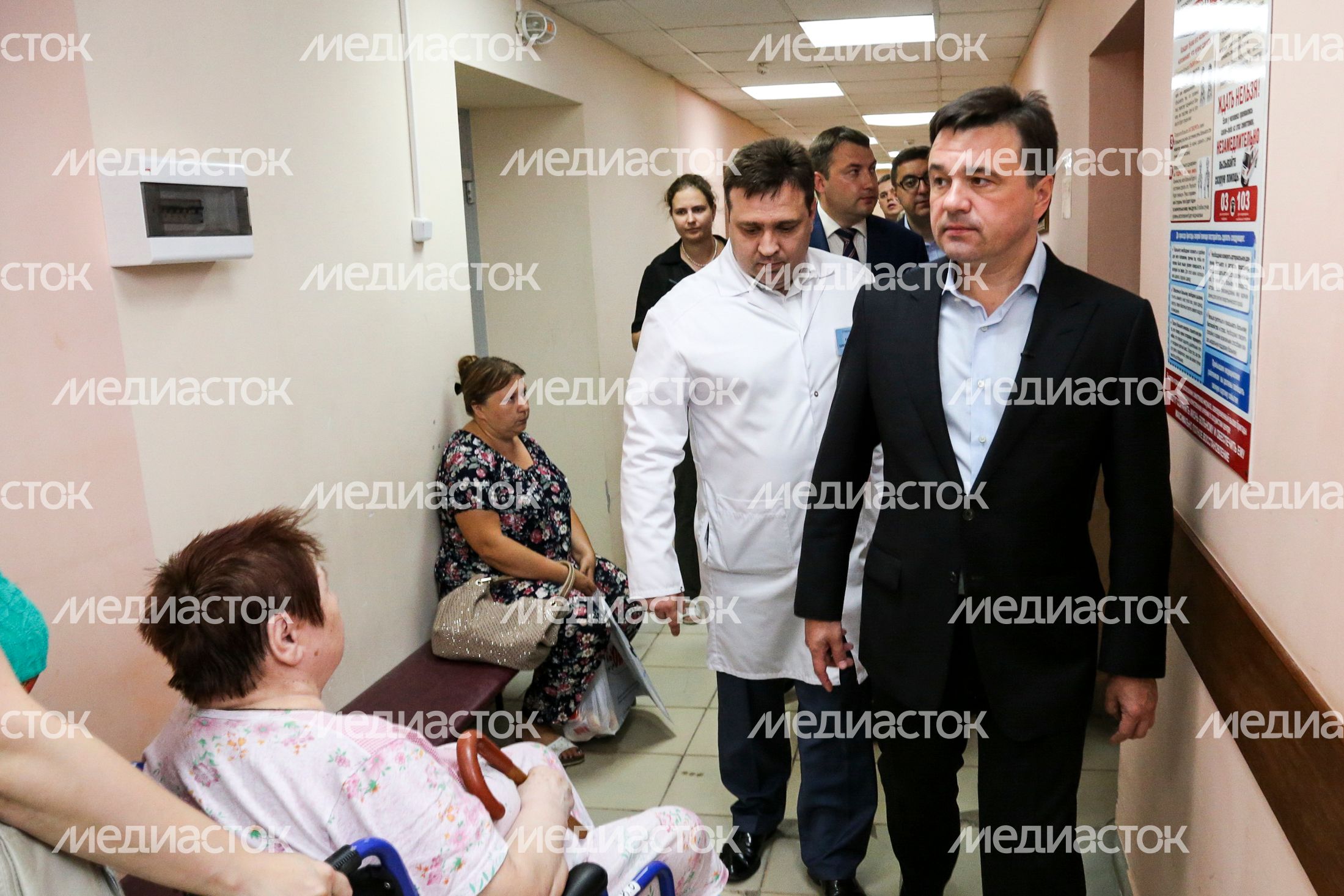 Рабочий визит губернатора в Чеховский район