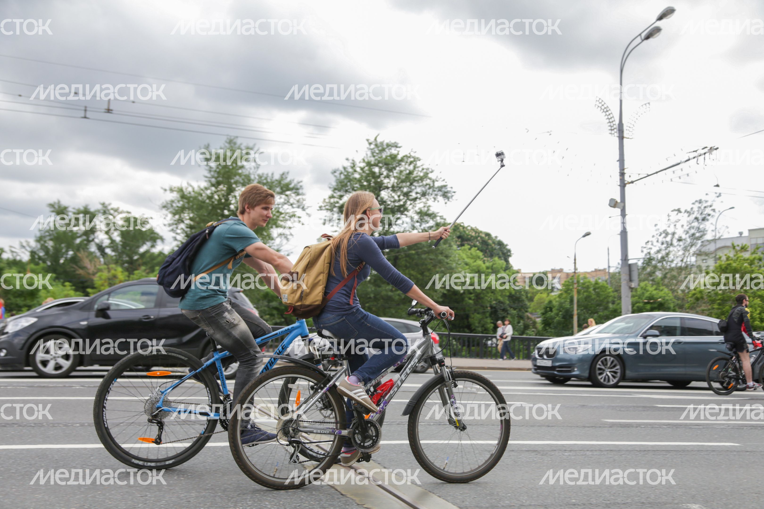 Велопарад в Москве