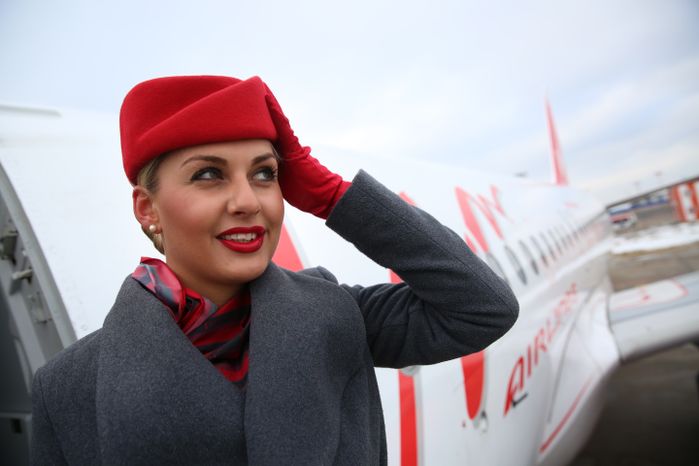 Экипаж авиакомпании «Вим-авиа» в аэропорту Домодедово