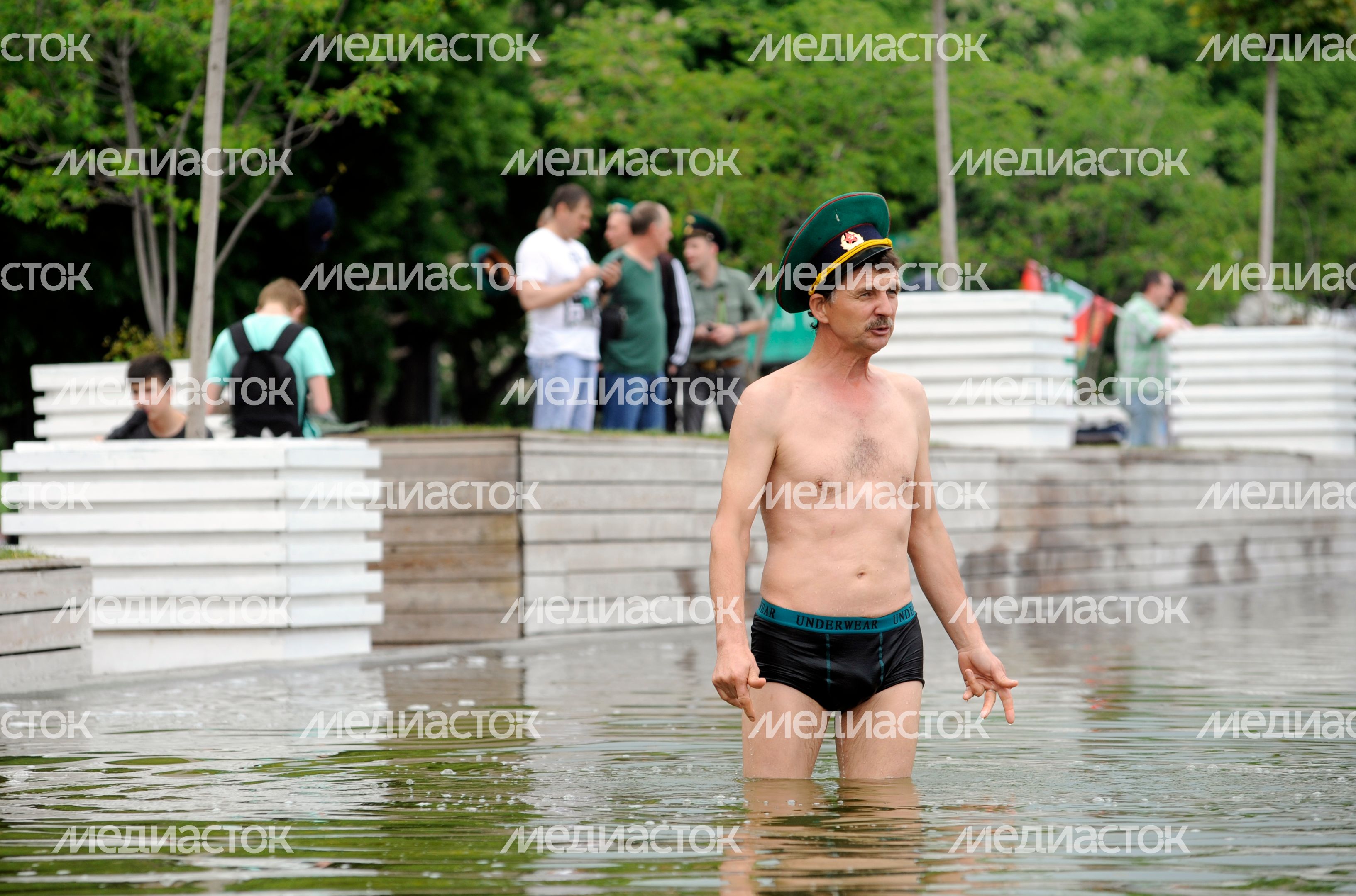 День пограничника в Москве