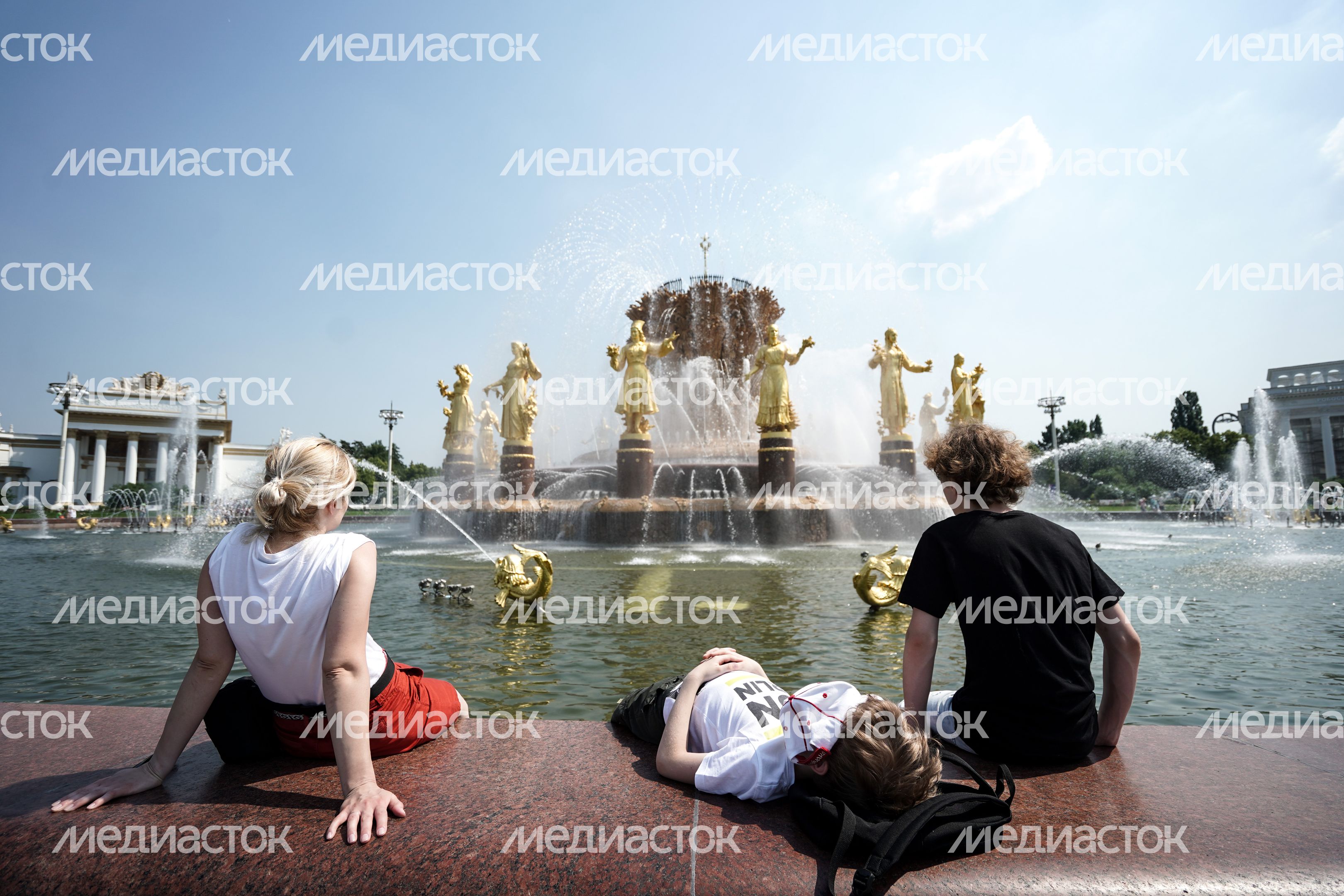 Аномальная жара в Москве