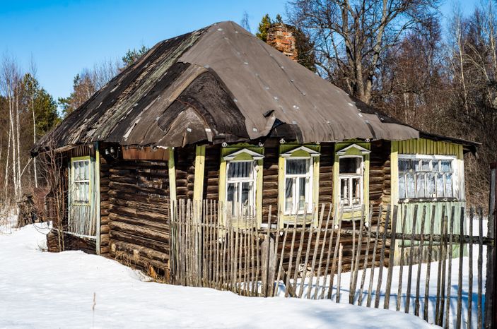 Заброшенное село Шатур