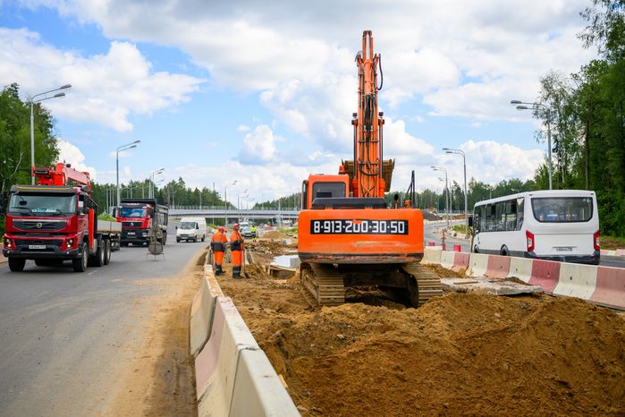 Реконструкция Афанасовского шоссе в Мытищах