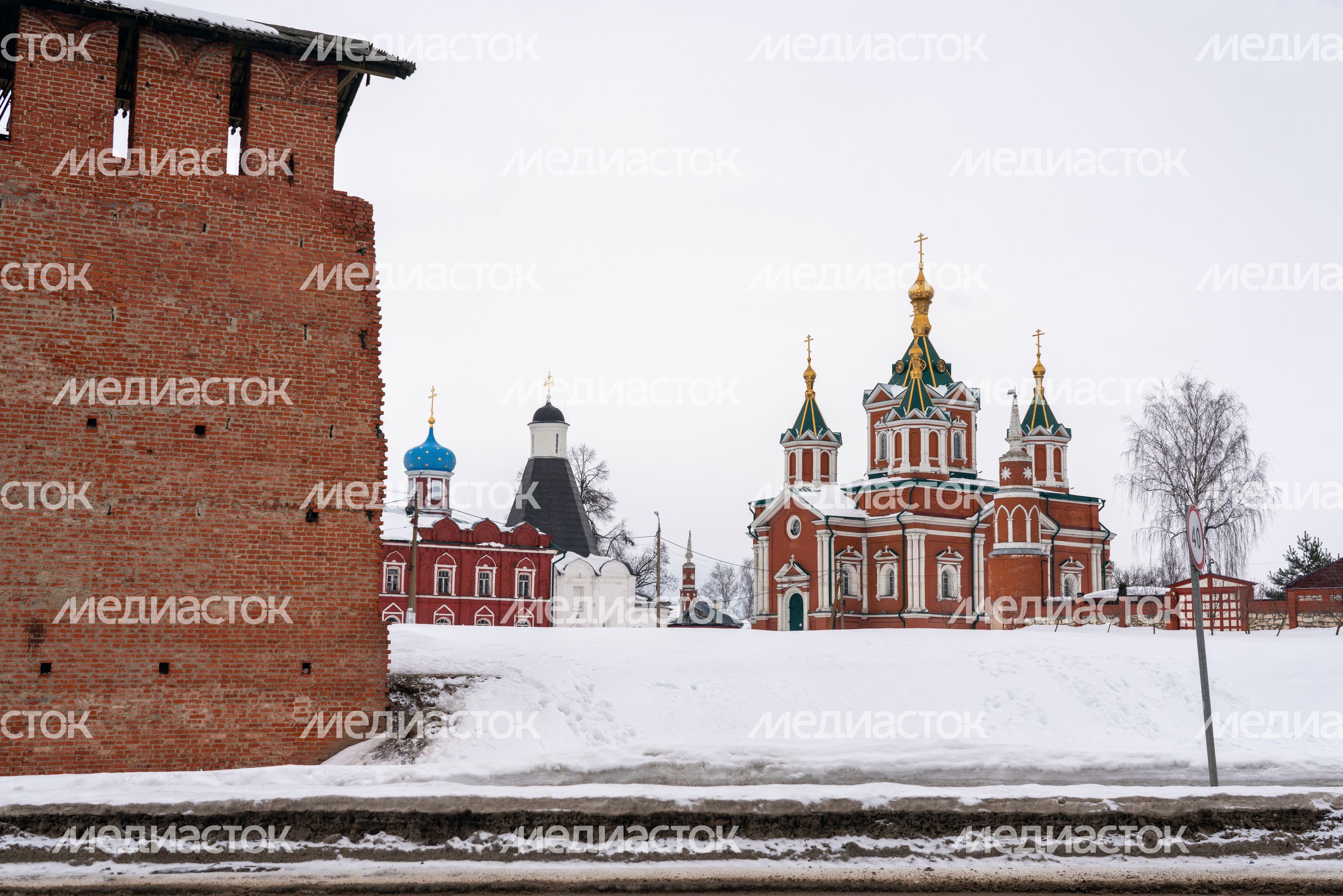 Брусенский Успенский монастырь в Коломне Брусенский Успенский монастырь в Коломне