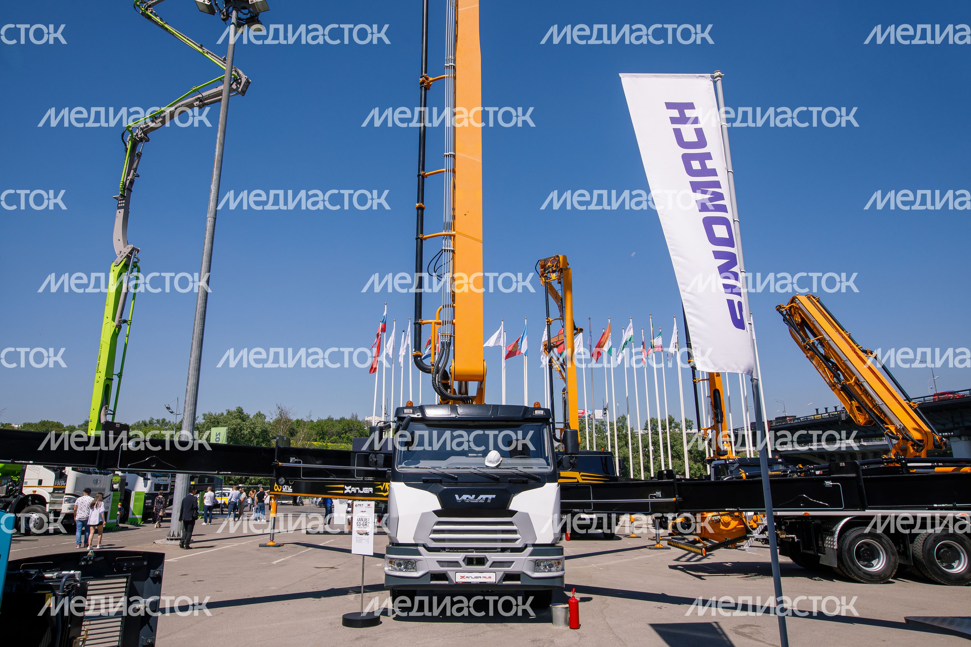 Выставка строительной техники и технологий CTT EXPO в красногорском МВЦ «Крокус Экспо»