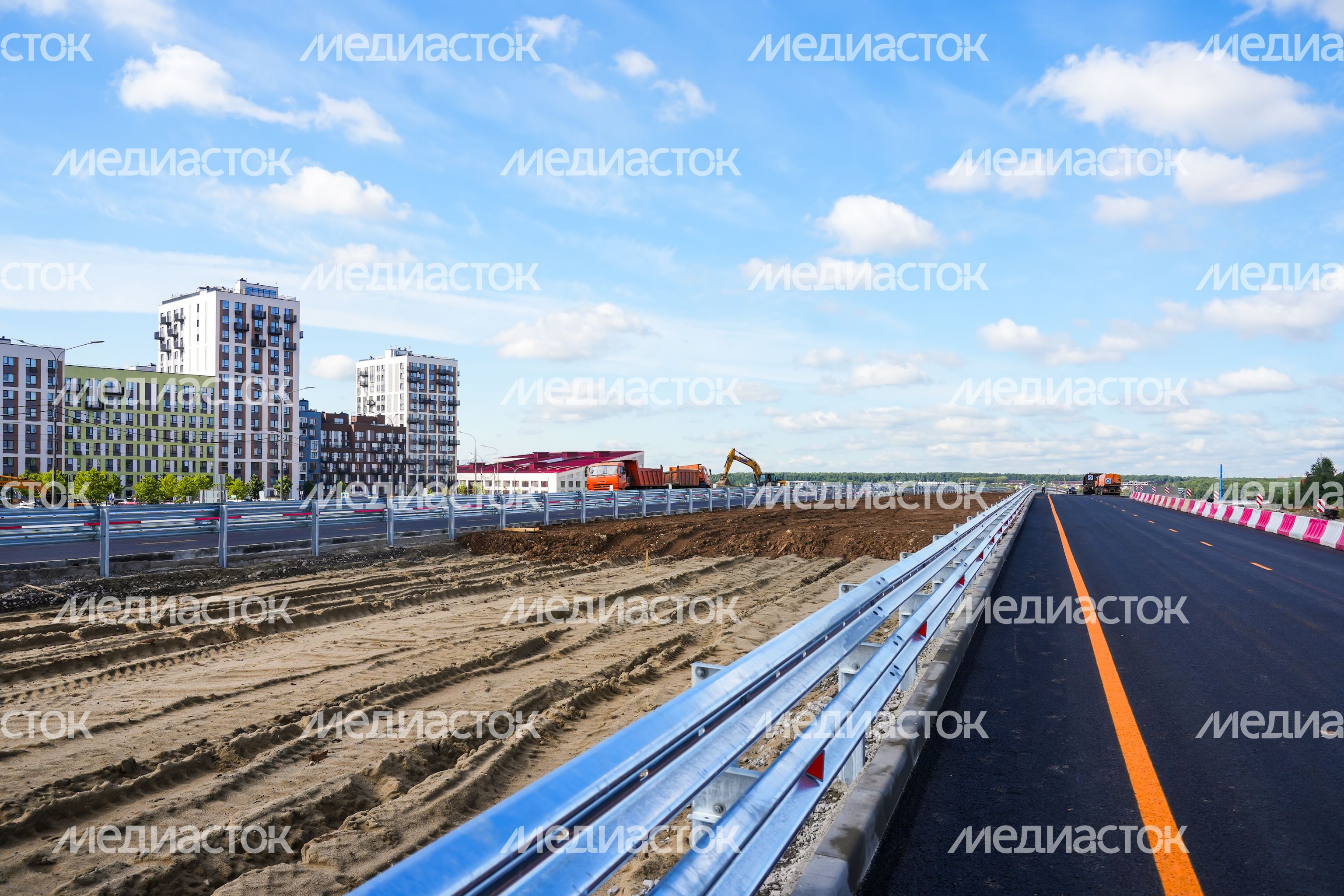 Открытие предпоследнего участка Южно-Лыткаринской автодороги