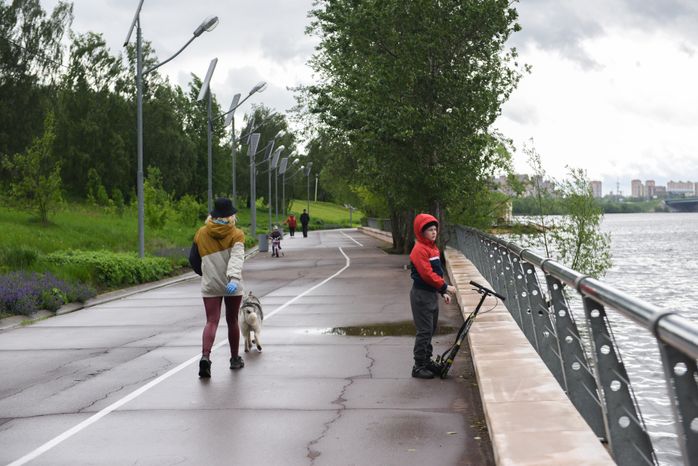 Москва во время первого этапа смягчения режима самоизоляции