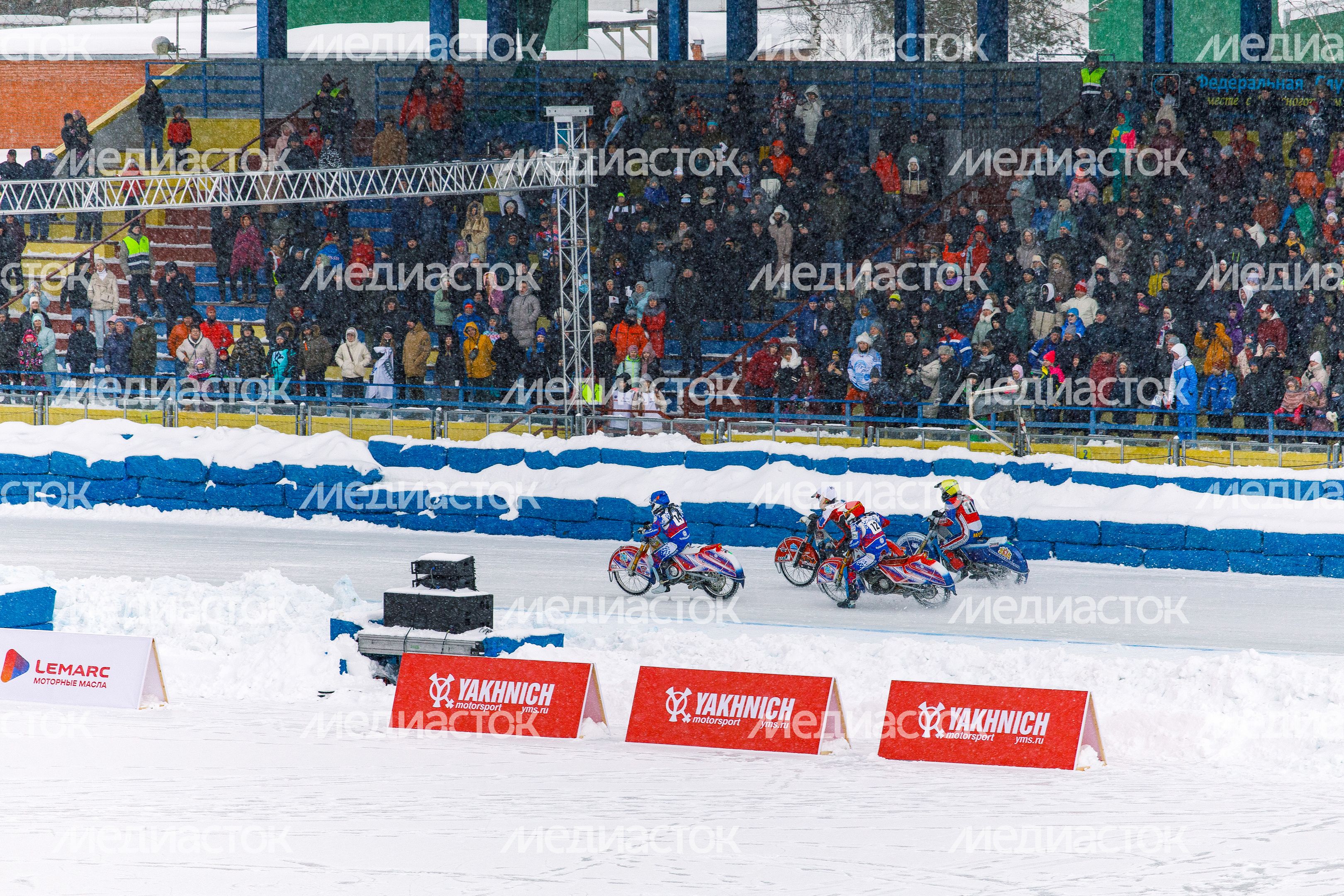 Красногорск. VI этап личного чемпионата России по гонкам на льду