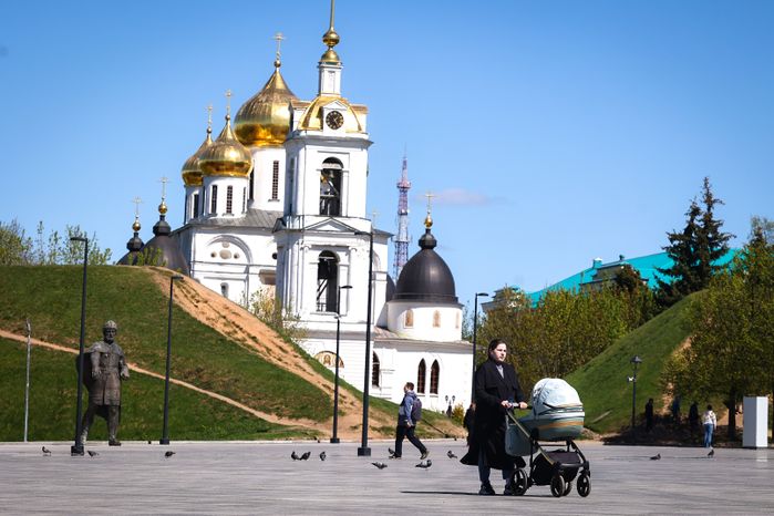Советская площадь в Дмитрове