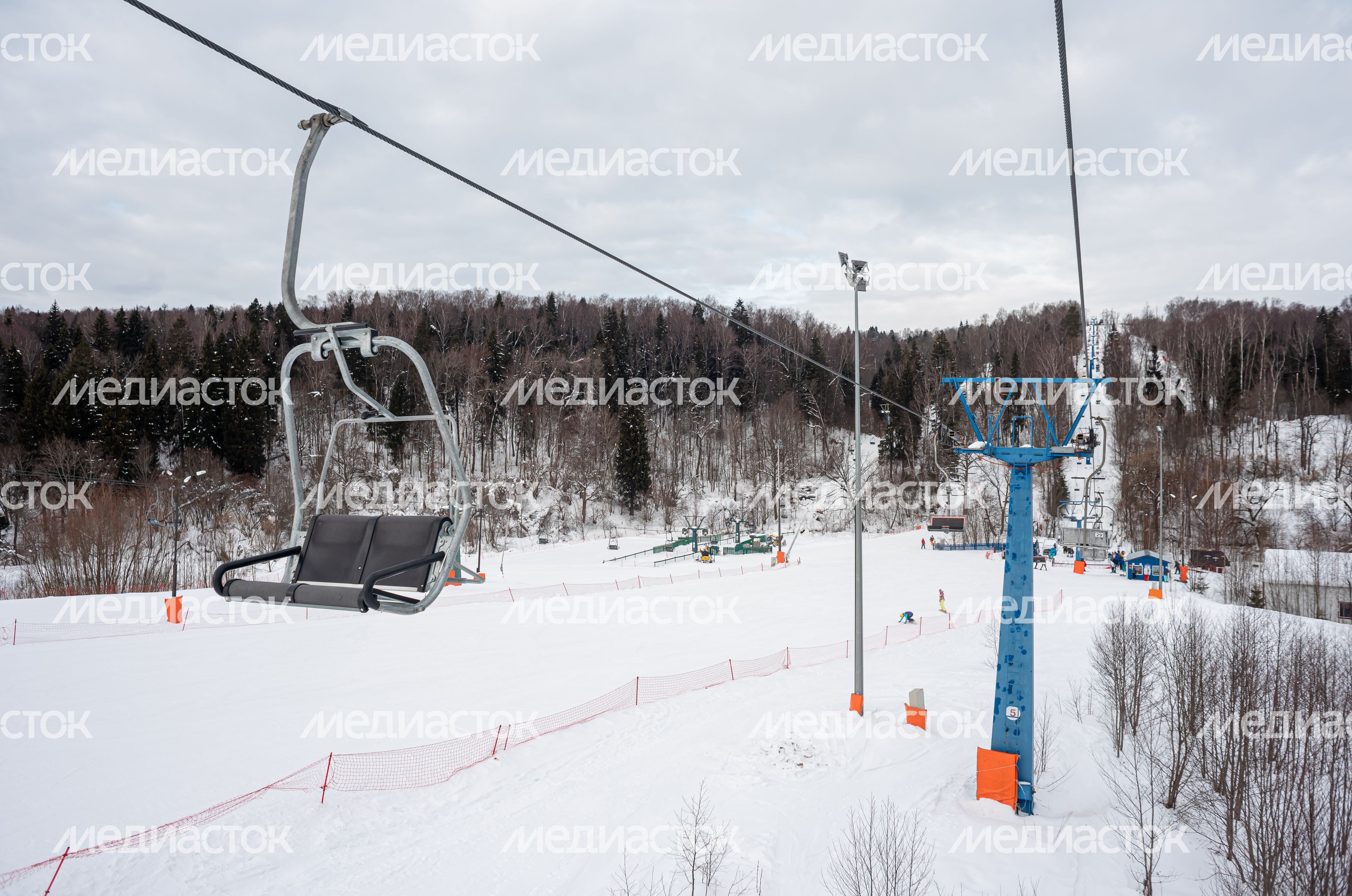 Зимние виды Горнолыжного курорта «Степаново»
