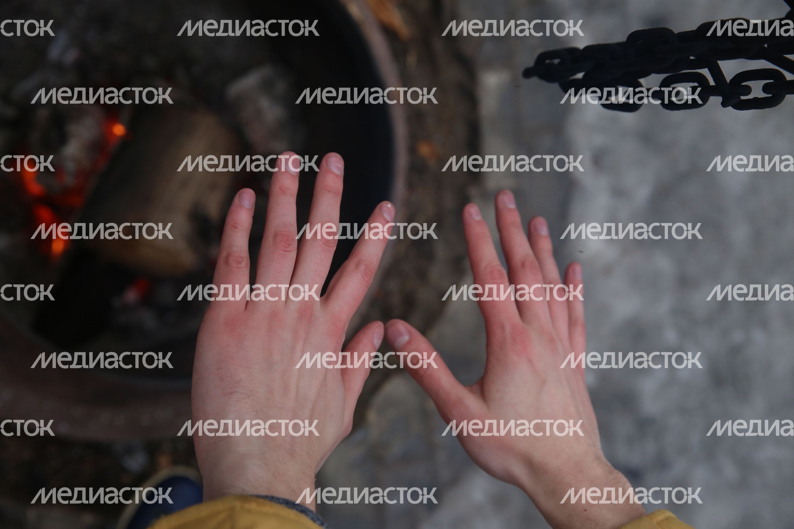 Партизанская деревня в парке «Патриот»