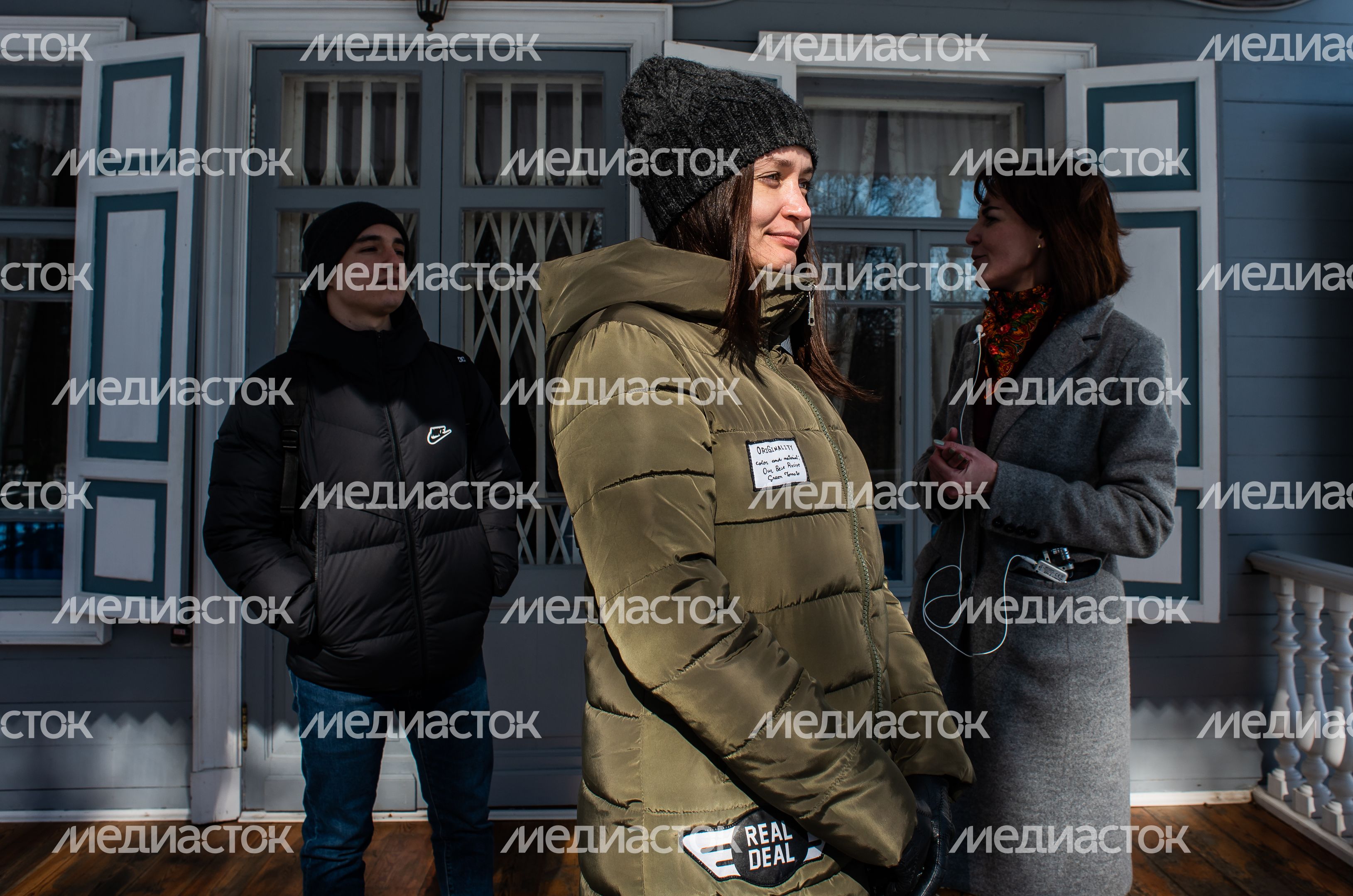 Зимние виды усадьбы Шахматово