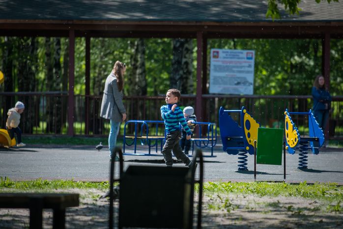 Детская площадка в Долгопрудном
