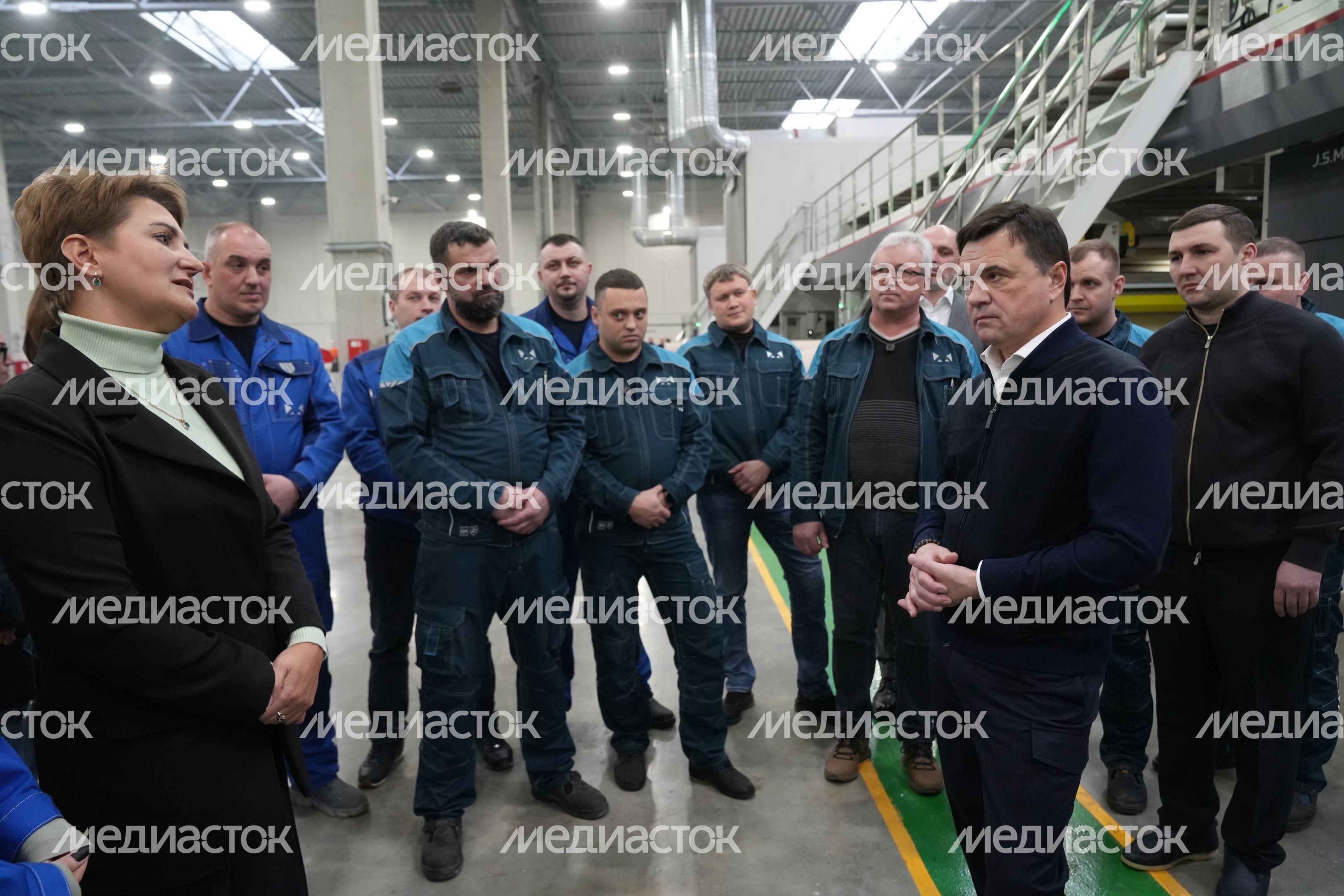 Андрей Воробьев посетил завод "Л-Пак" в Кашире Андрей Воробьев посетил завод "Л-Пак" в Кашире